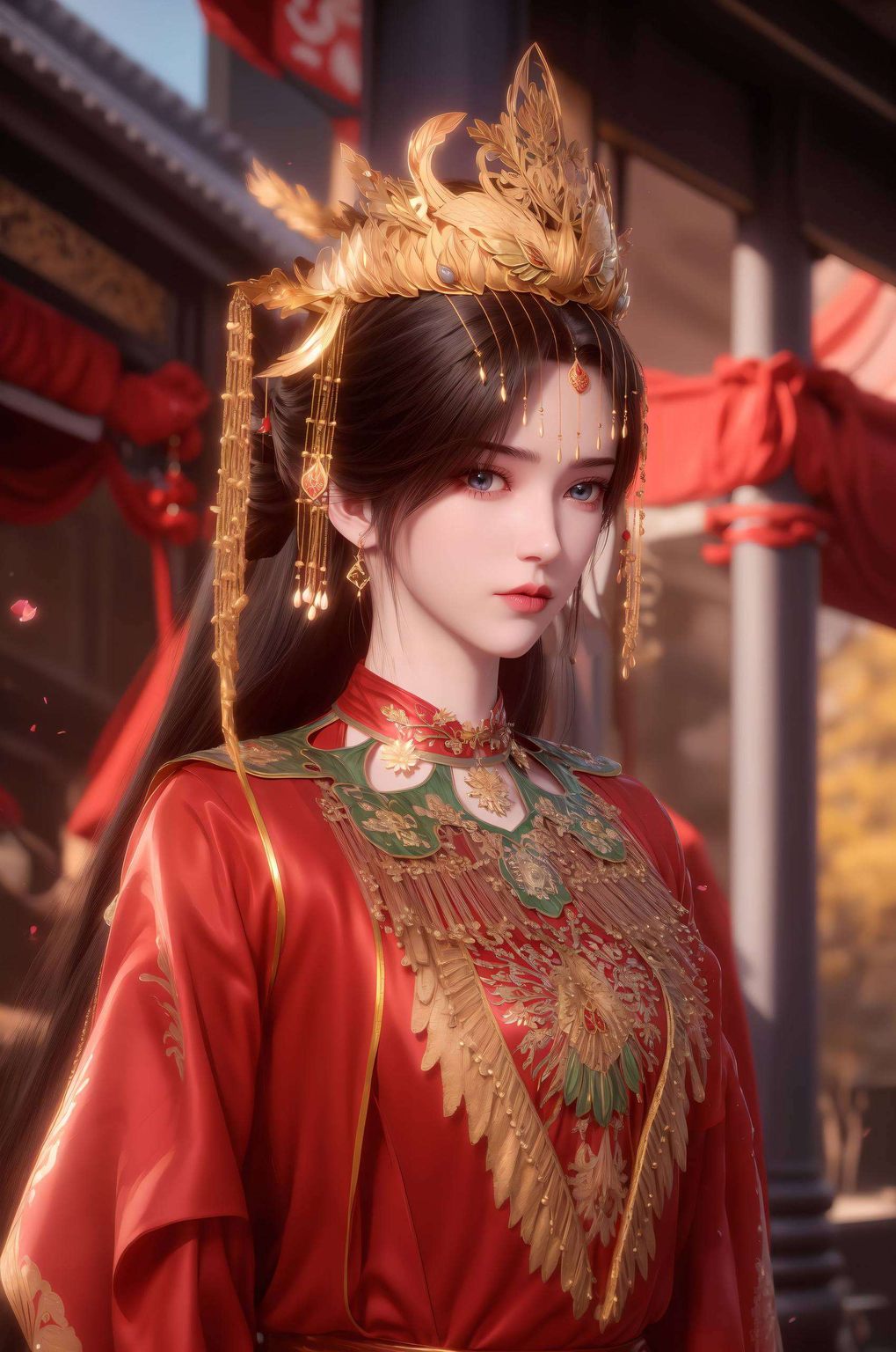 李慕婉AI壁纸以其大长腿的优雅姿态在4k高清的细腻画质中