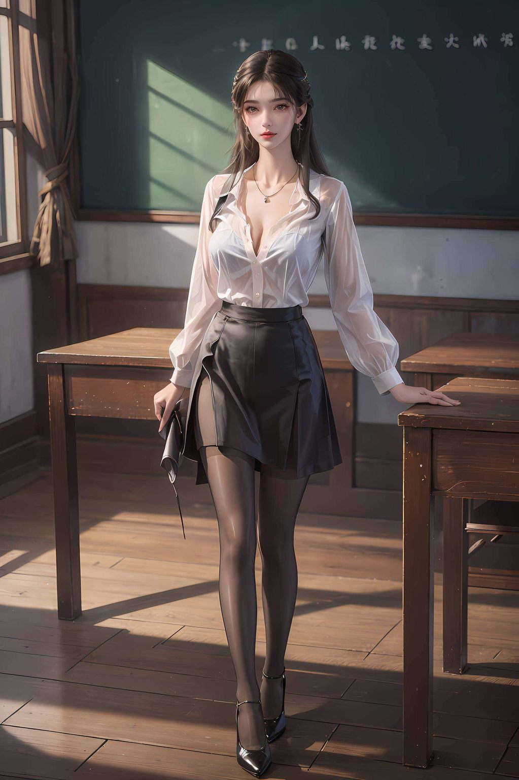 为你打造独一无二的手机壁纸AI绘画技术捕捉女神每一个优雅动作