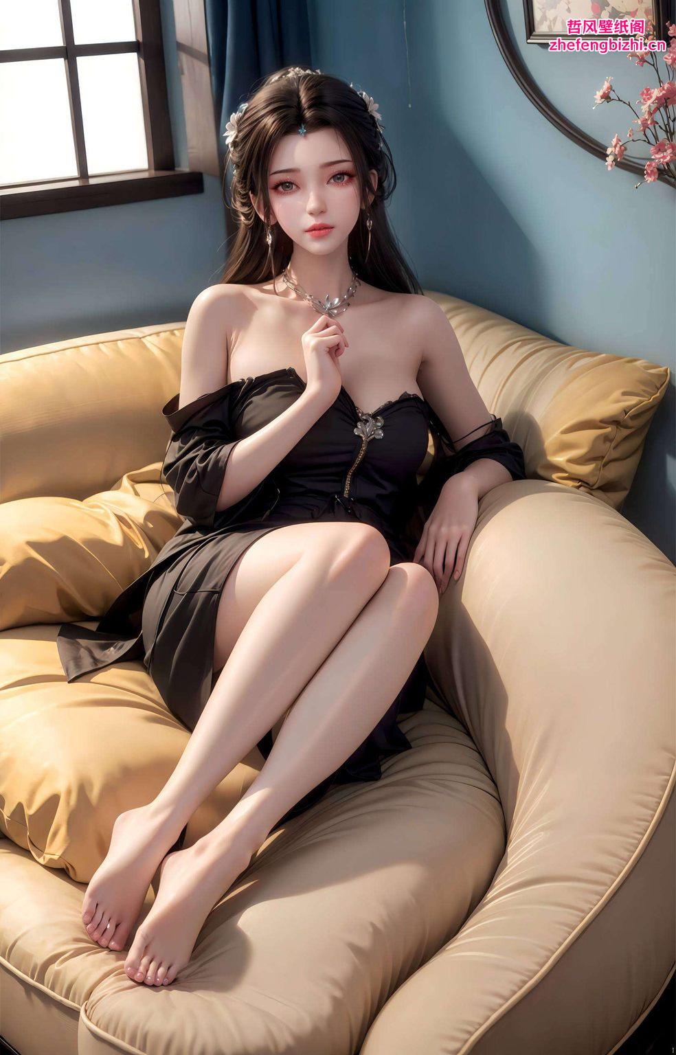每一个动态漫画图片都捕捉了她温柔的笑颜让这位国漫美女的魅力在你的桌面绽放