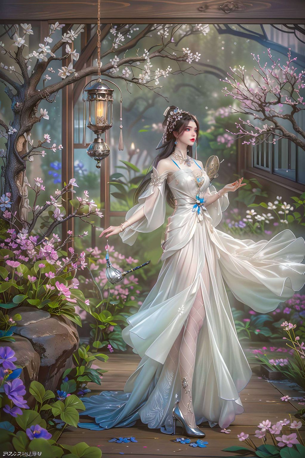 细腻的笔触描绘出古典韵味让手机屏幕瞬间化为穿越时空的窗口