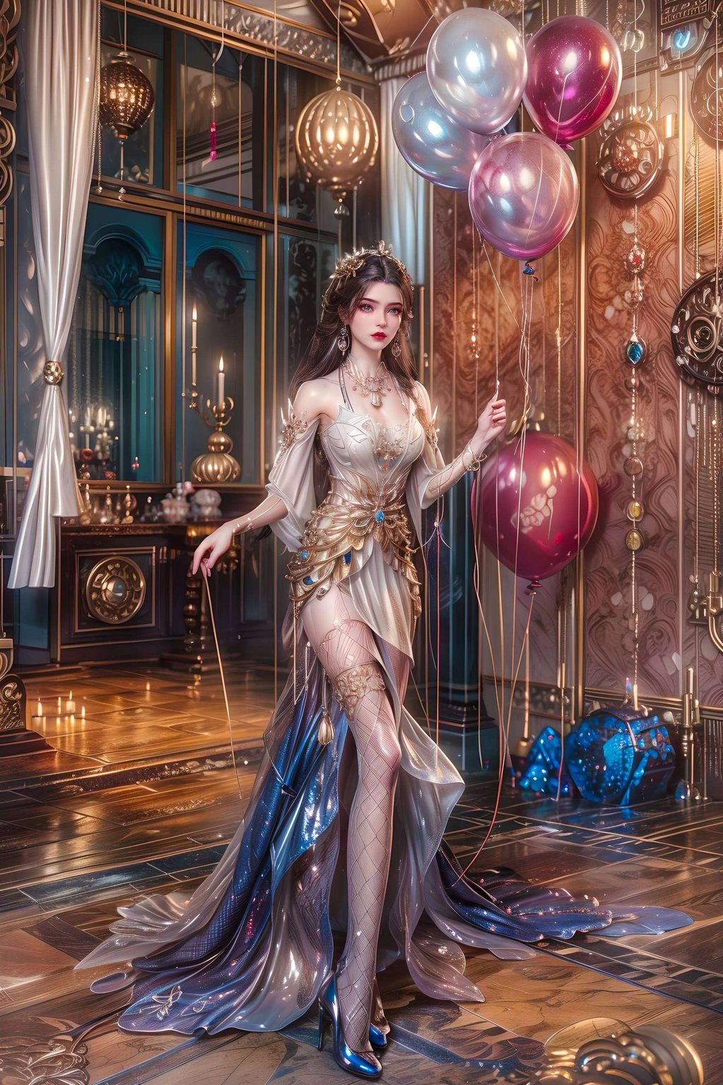 仿佛一打开电脑绘制着古香古色的幽雅景致