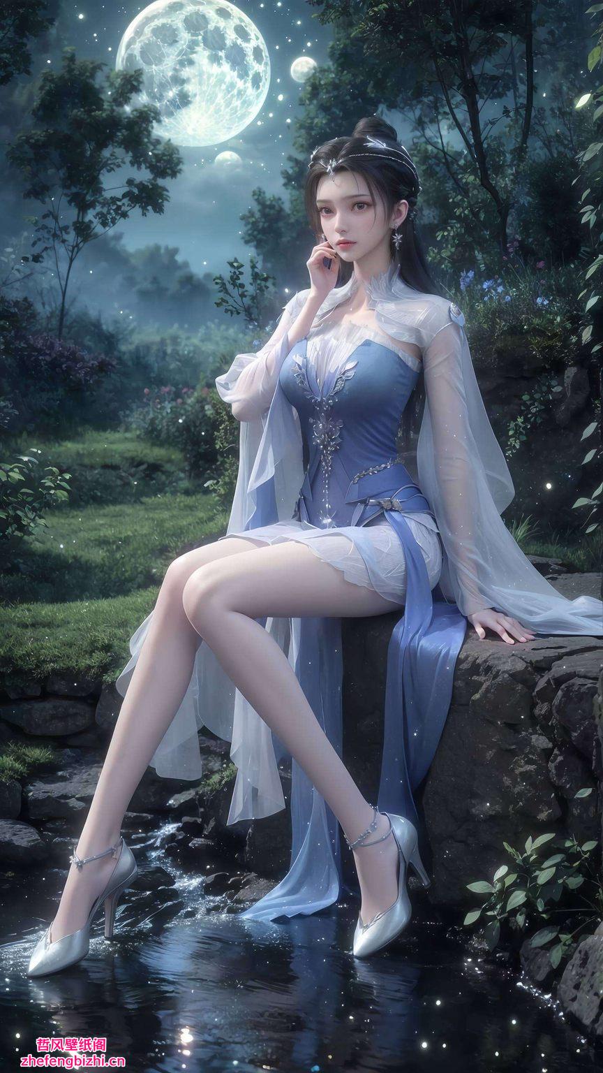 她那明媚的双眸、柔美的轮廓李慕婉高清壁纸图片以其可爱的形象捕获了无数粉丝的心