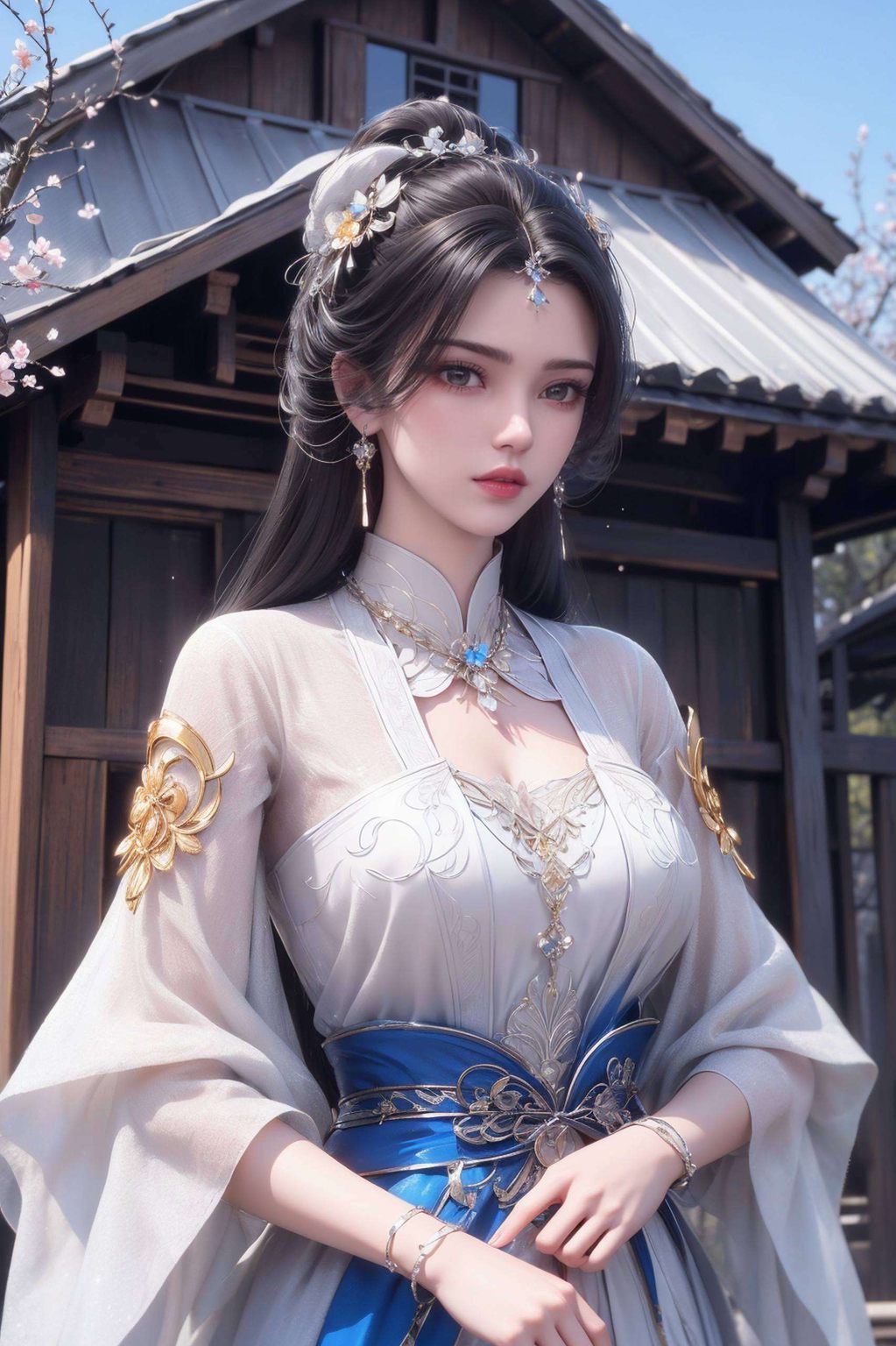 每一帧都是精心构图的艺术佳品将她的灵动神韵完美呈现