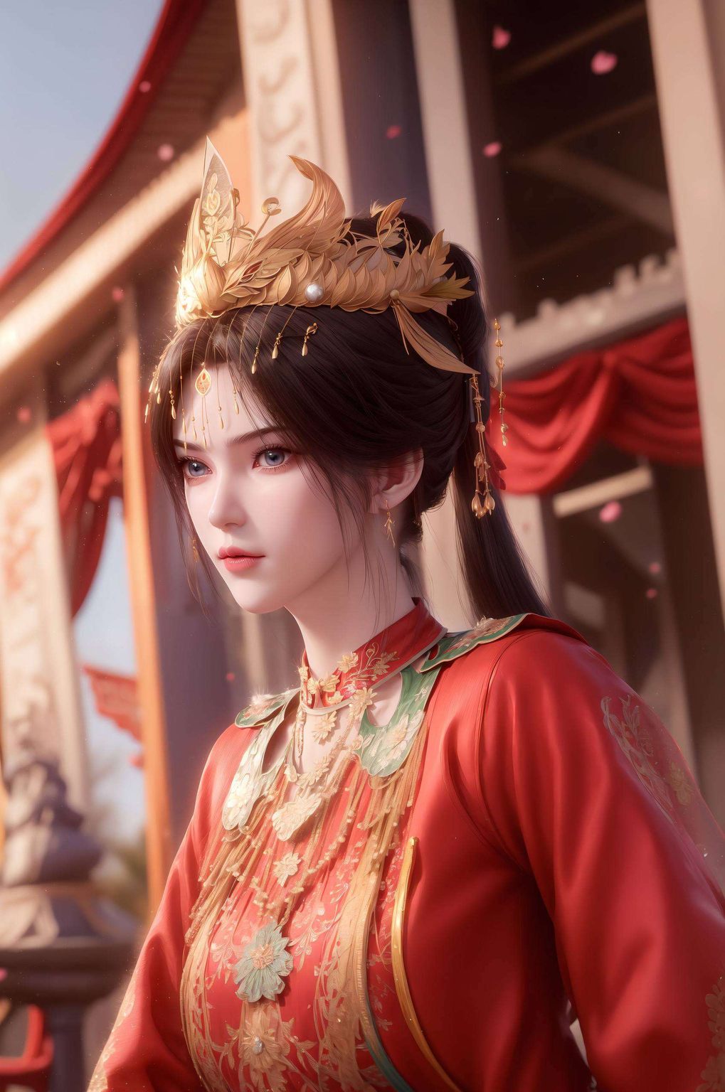 为你的电脑桌面带来别样的视觉享受这款AI绘画的2560p超高清壁纸