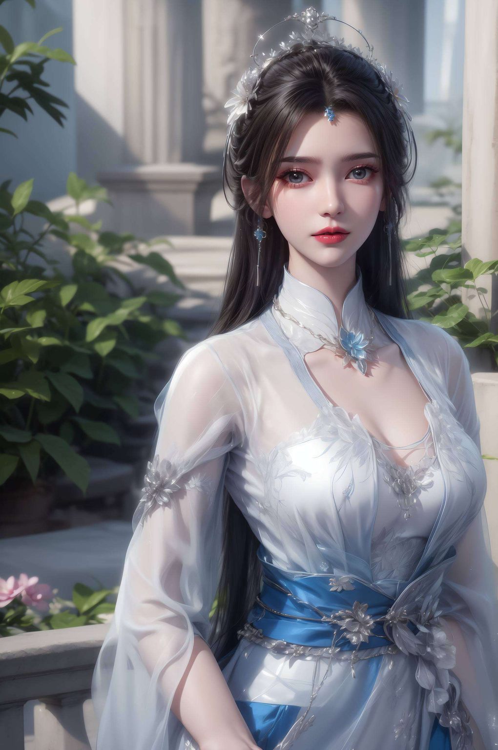 国漫女神李慕婉的美貌与魅力、“这款AI绘画人物动作参考图