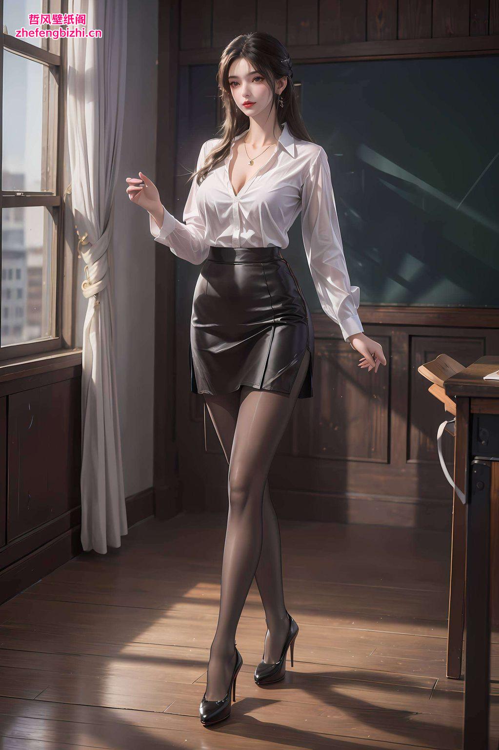 为你的设备增添一抹清新脱俗的韵味以仙逆动漫中李慕婉的最新形象为主题