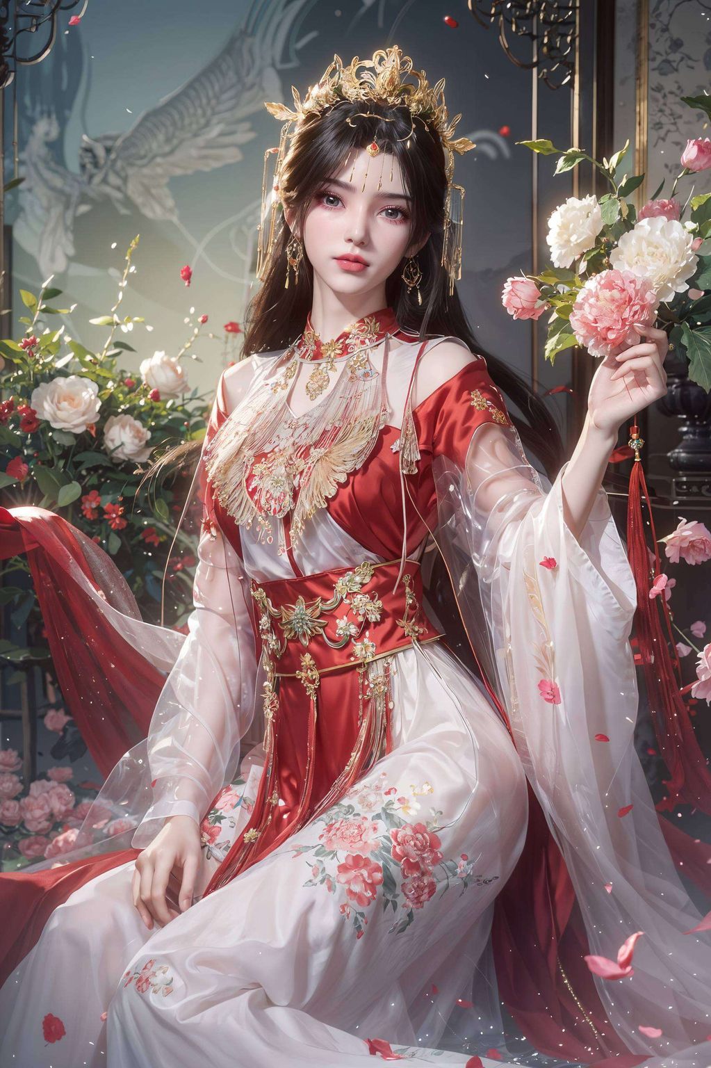4K分辨率下的李慕婉美得令人心动