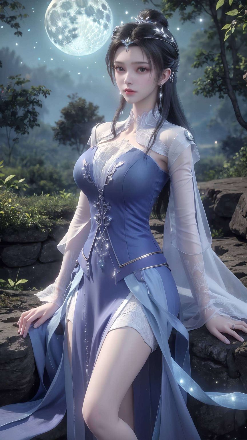 李慕婉高清壁纸带你领略女主风采全屏展示