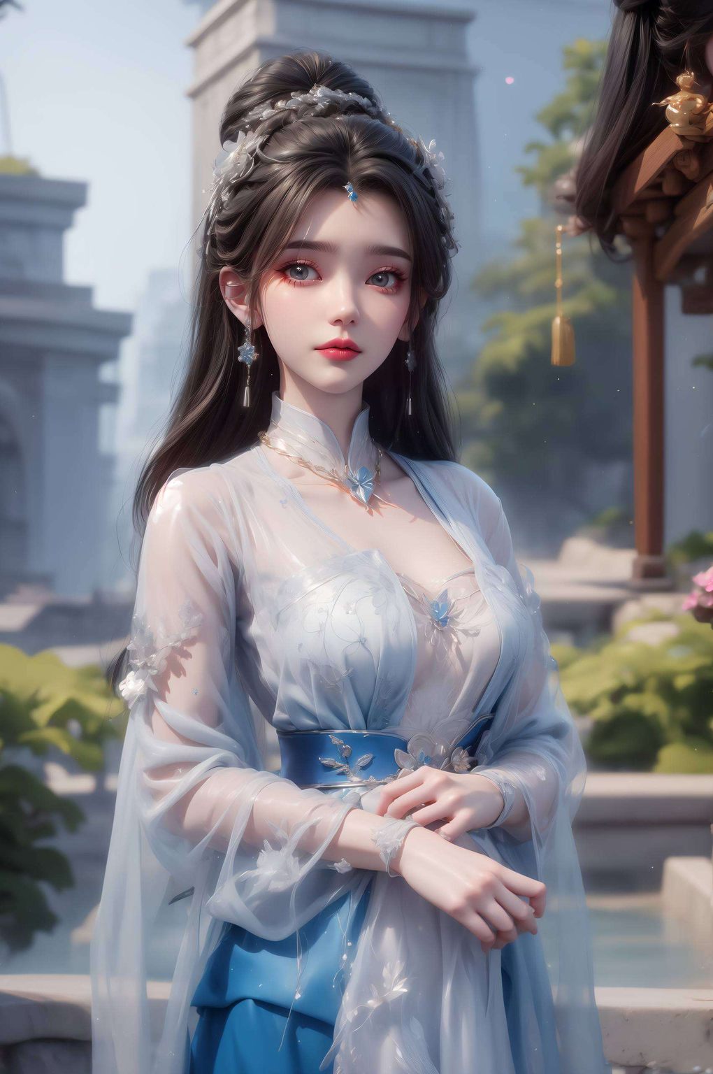 为你的桌面带来国漫女神的绝美风采这款AI国漫美女壁纸