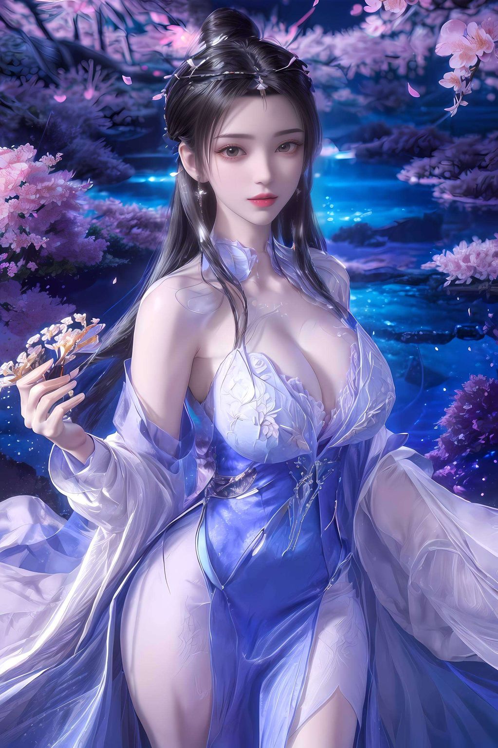 让李慕婉的优雅她轻轻舞动
