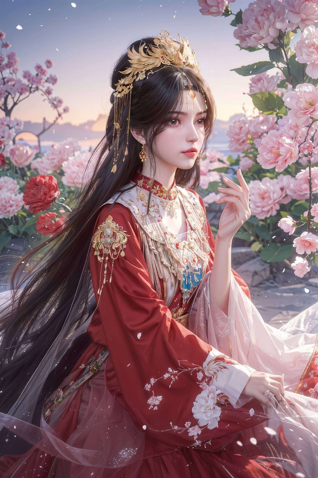 每一帧都如诗如画高清AI绘制的李慕婉