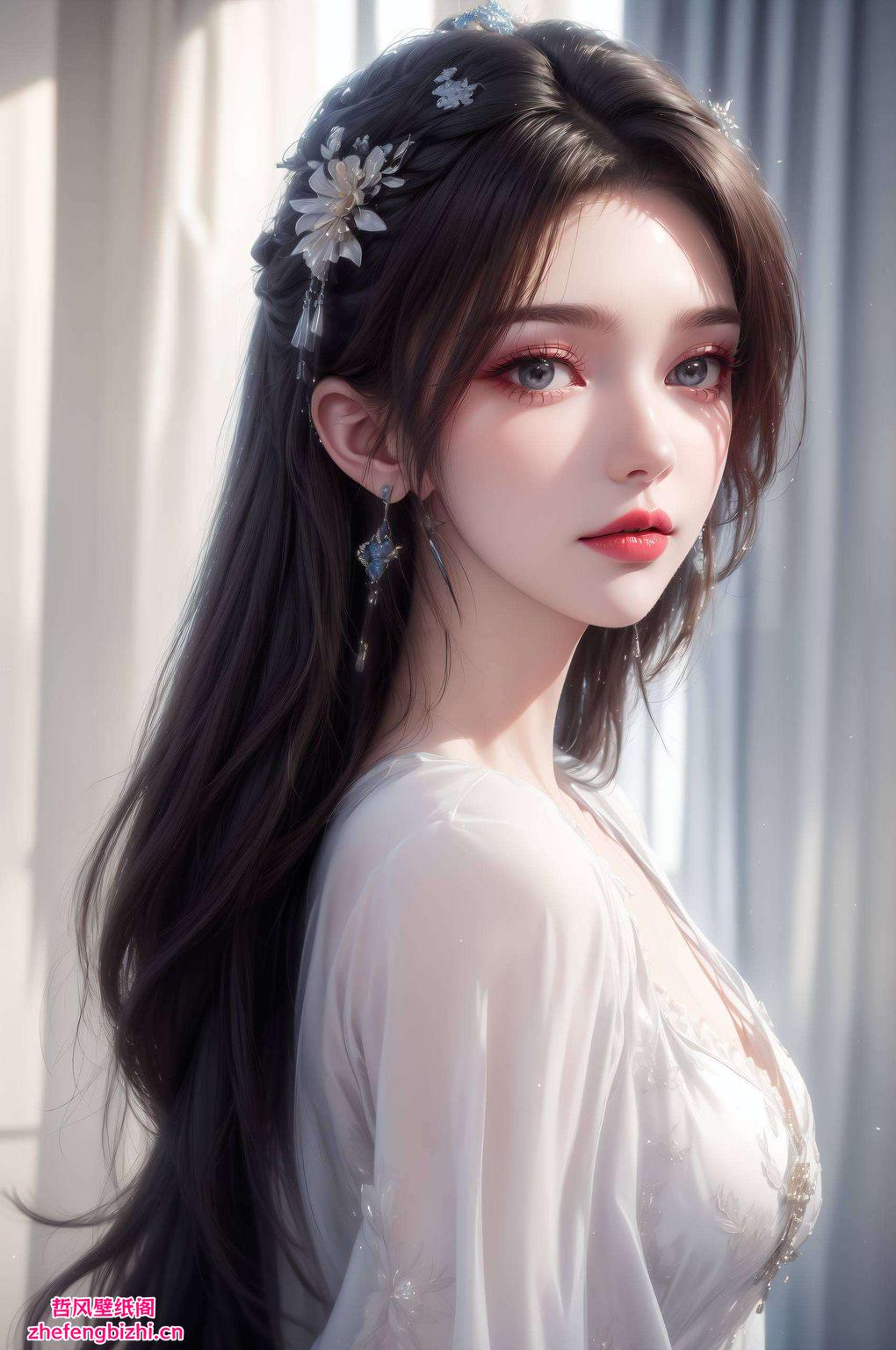 以国漫女神神图李慕婉的甜美笑容为核心快来感受这份国漫之美