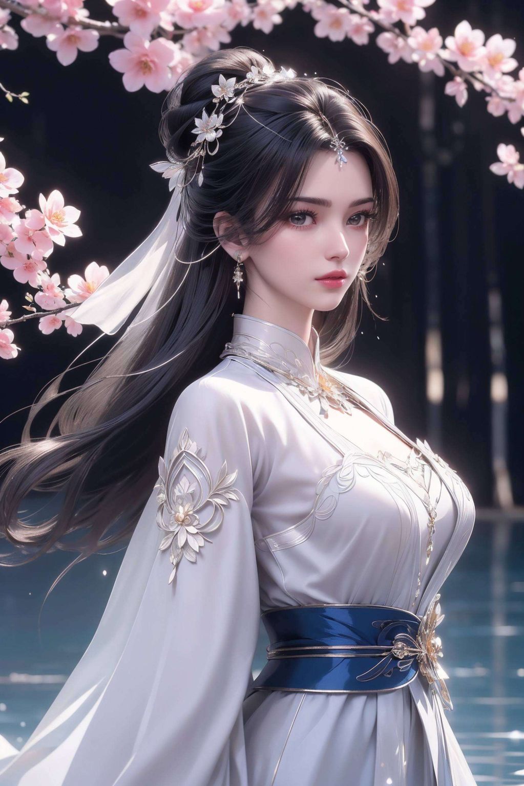 鲜明的色彩流畅的线条