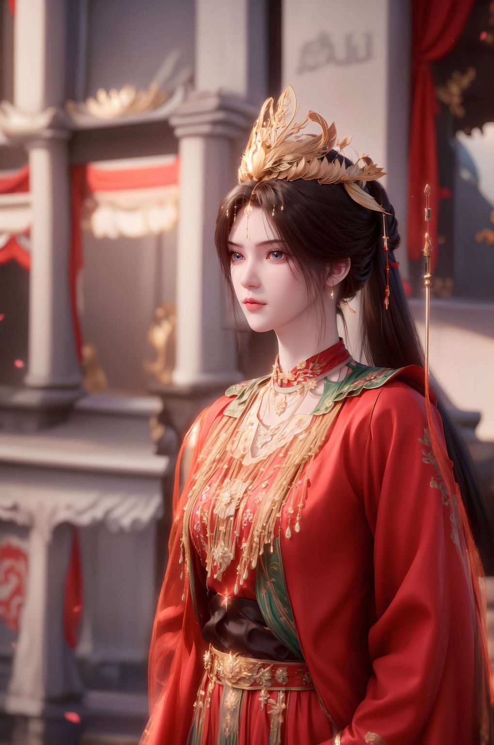 她的笑容如春风拂面在细腻的2k高清画质中