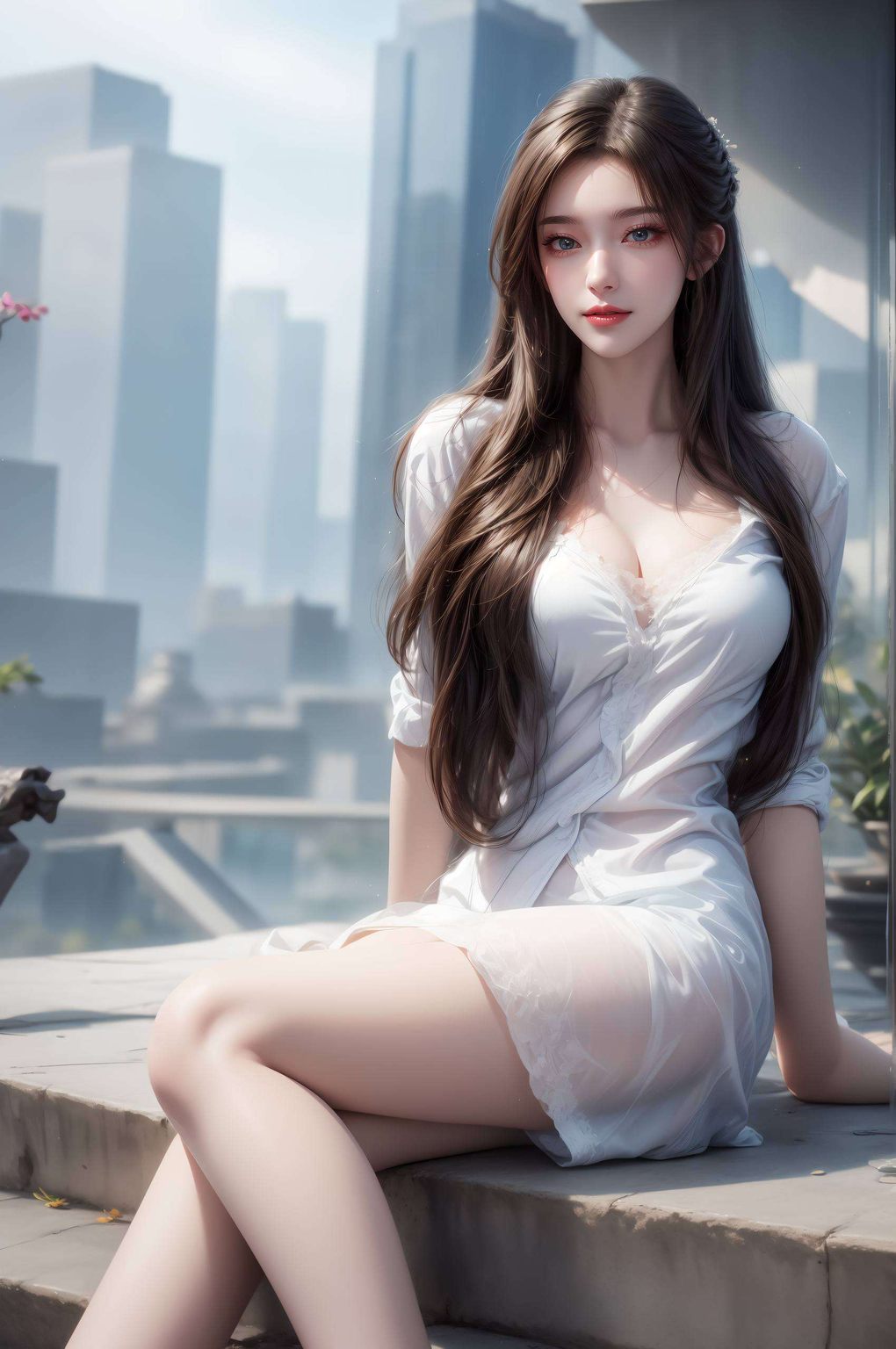 李慕婉仙袂飘飘令人一见倾心