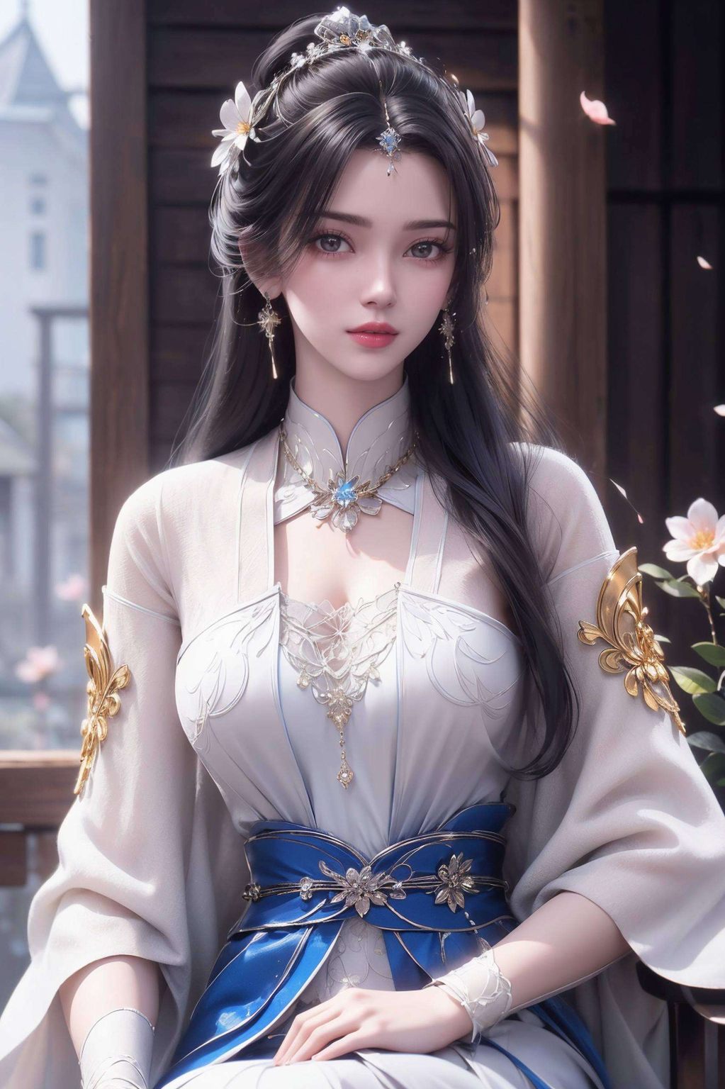 感受别样的视觉盛宴完美高清梦幻手机国漫美女墙纸——走进梦幻般的二次元世界