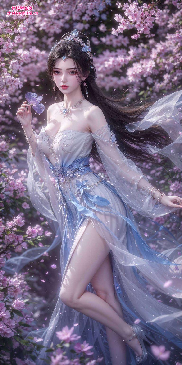 王林与李慕婉的壁纸全屏独特的美感