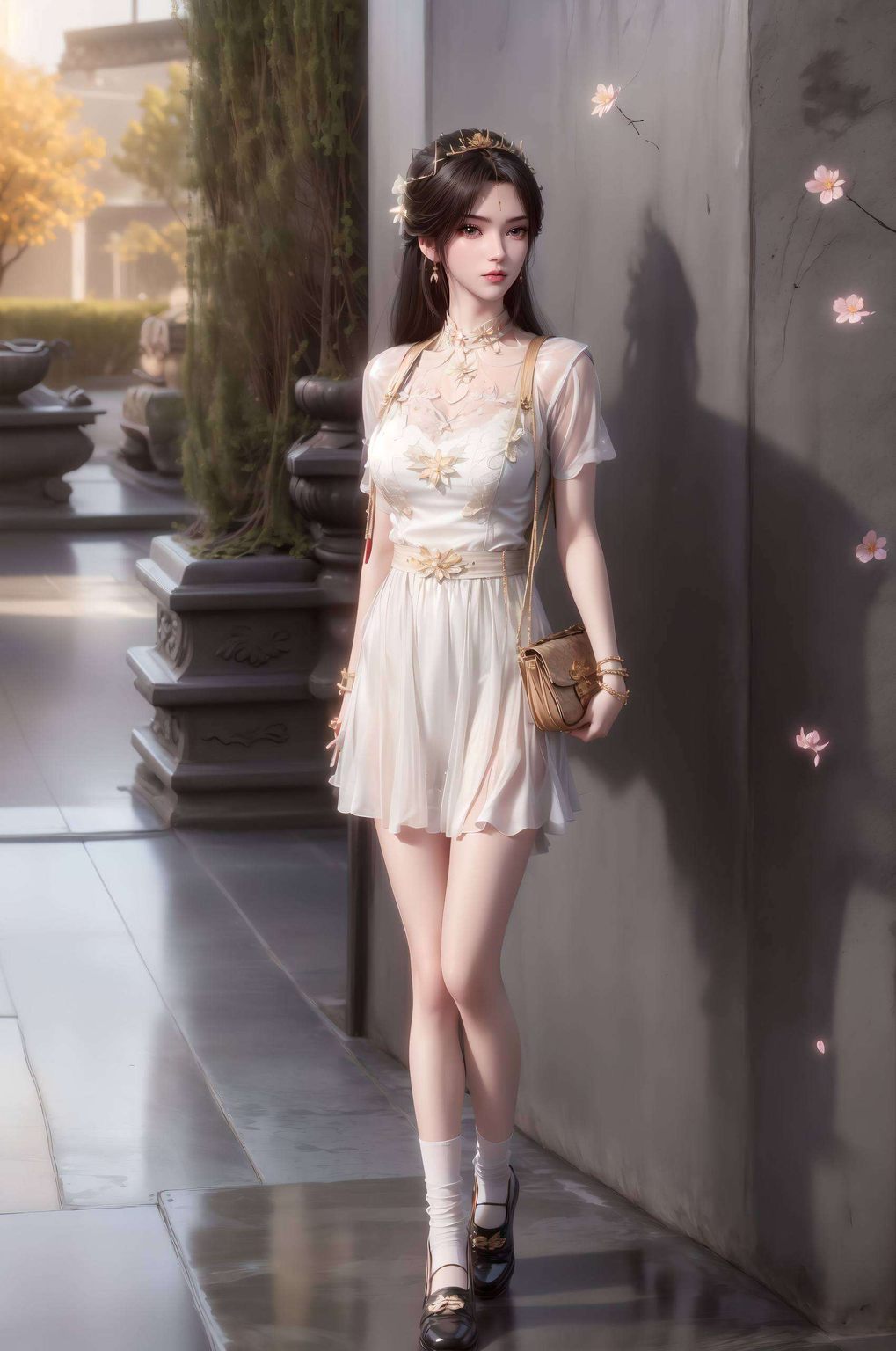 每一帧都如同一幅精美的画作让她仿佛从屏幕中走出