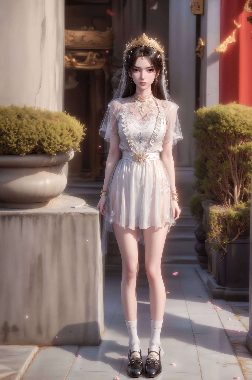 每一根线条都细腻入微彰显出她独特的魅力