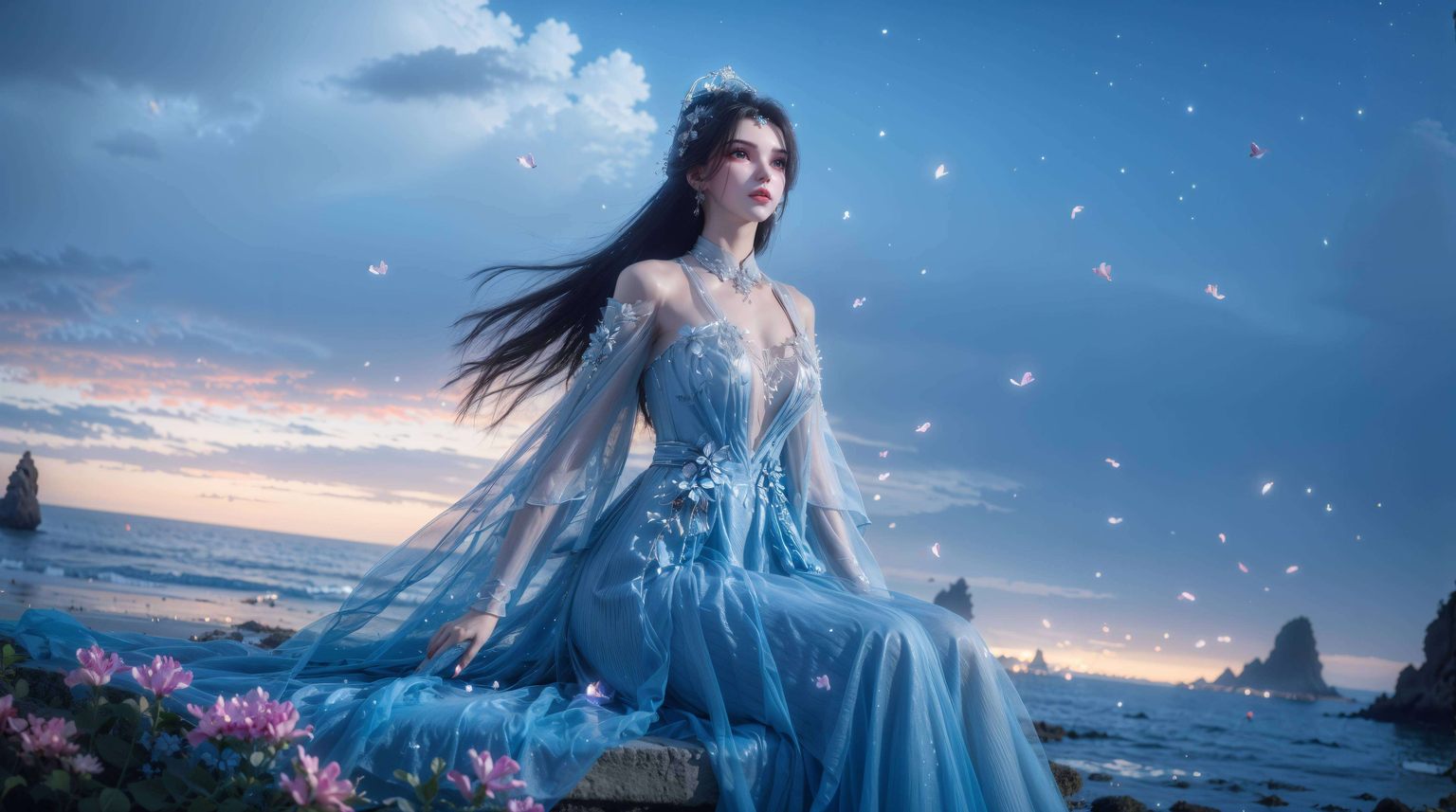 这幅AI绘画人物动作参考图让每一次打开电脑