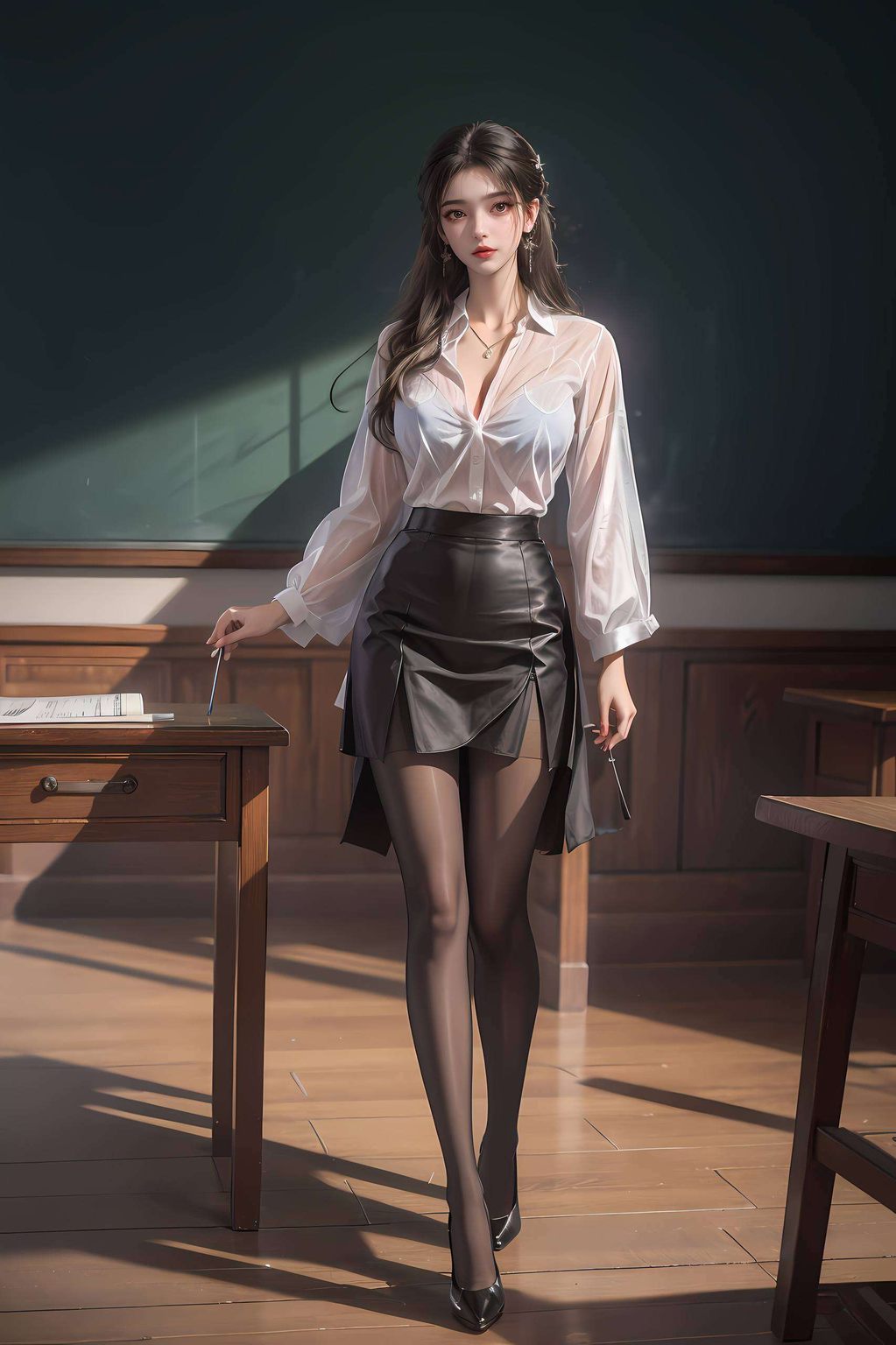 为你的手机增添一抹国漫风情为你带来极简风格的李慕婉壁纸