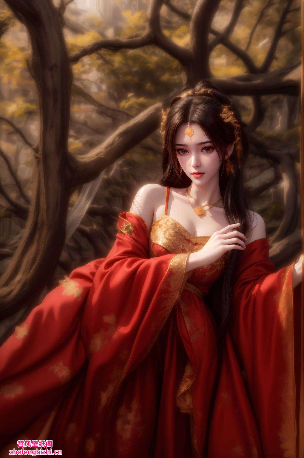 感受国漫之美每一张壁纸都是她微笑、沉思、惊喜的瞬间定格