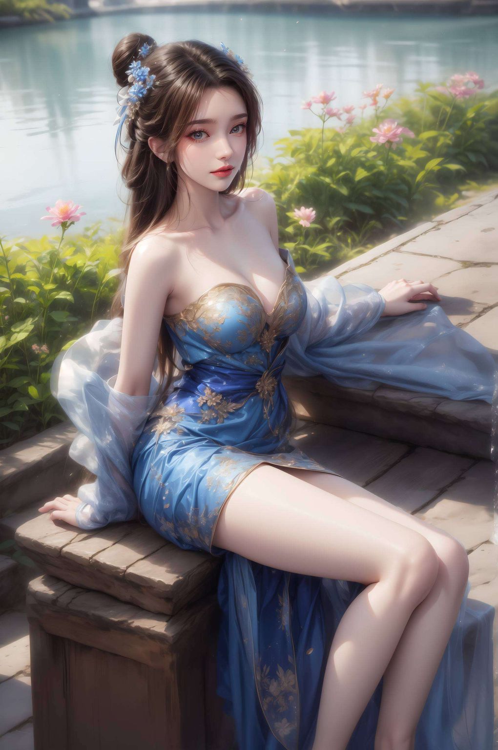 AI女神李慕婉翩翩起舞每一帧都是精心雕琢的艺术