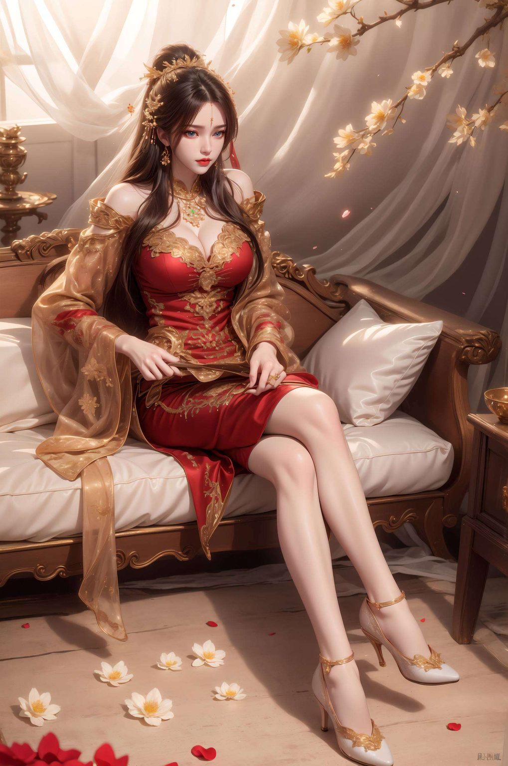 这位国漫女神AI细腻笔触勾勒出每一丝柔美