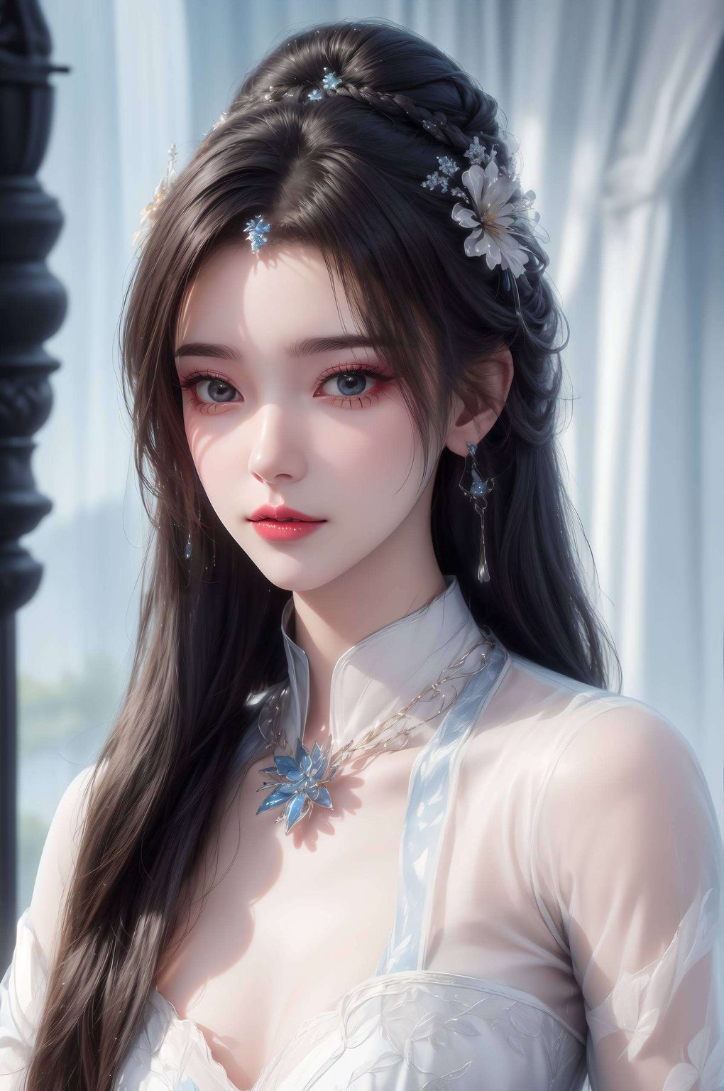 感受婉约之美高清动作素材巧拼接