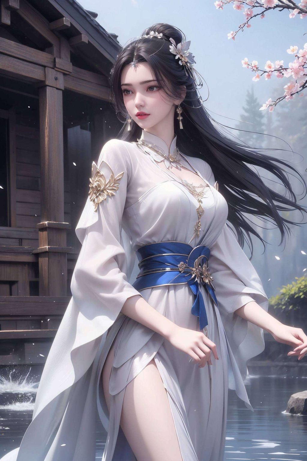 这款AI国漫壁纸以抽象线条勾勒出仙逆美女李慕婉的倩影将这款手机壁纸设置为iPad桌面