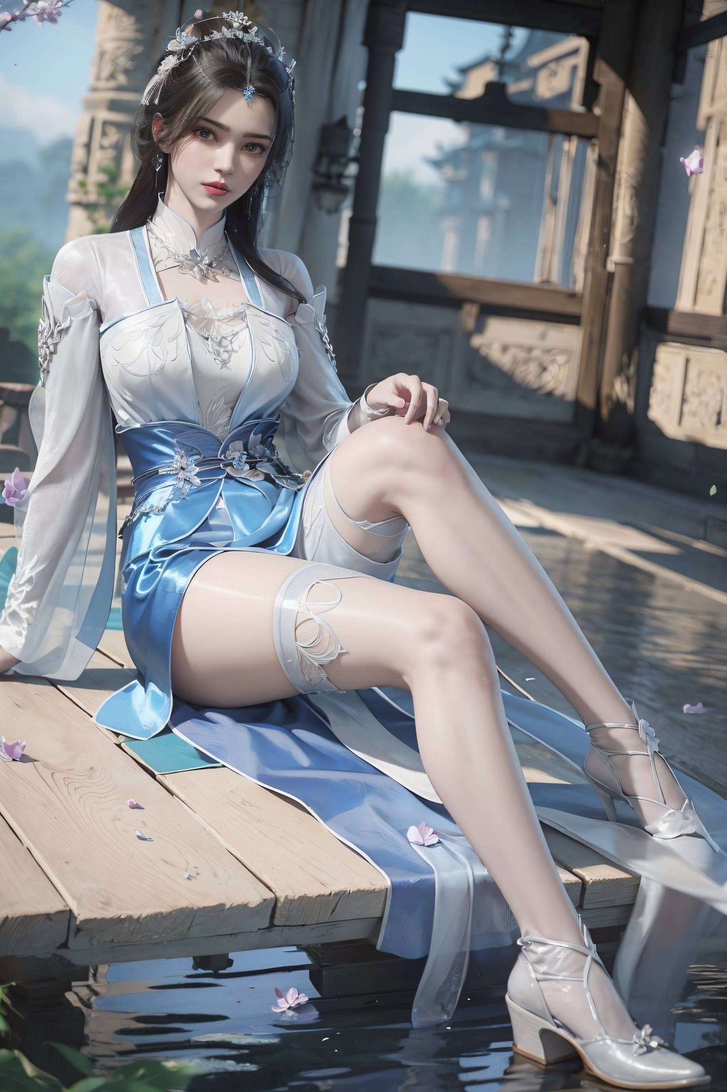 细腻的笔触、立体的画面国漫美女与国漫女神的完美融合