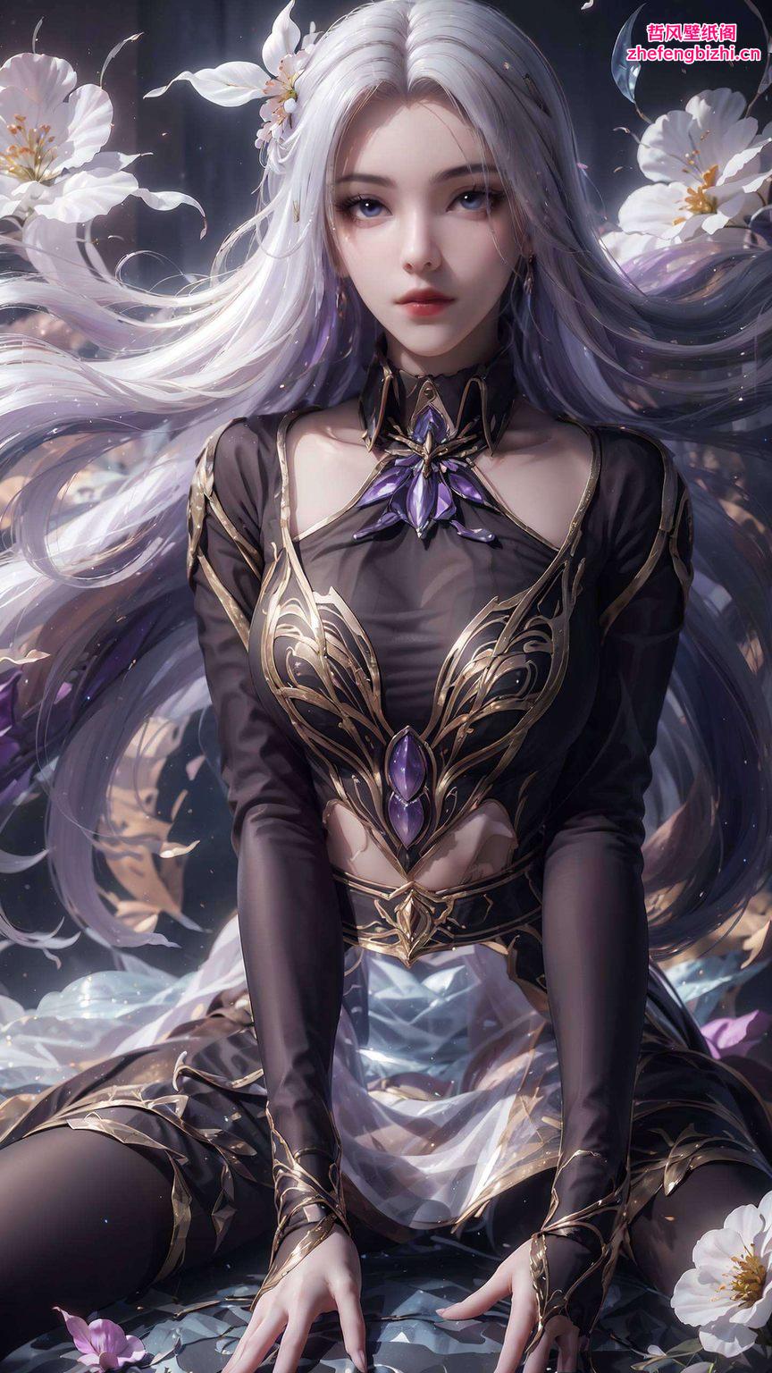 高清AI人物神态素材让手机壁纸成为你的个性名片