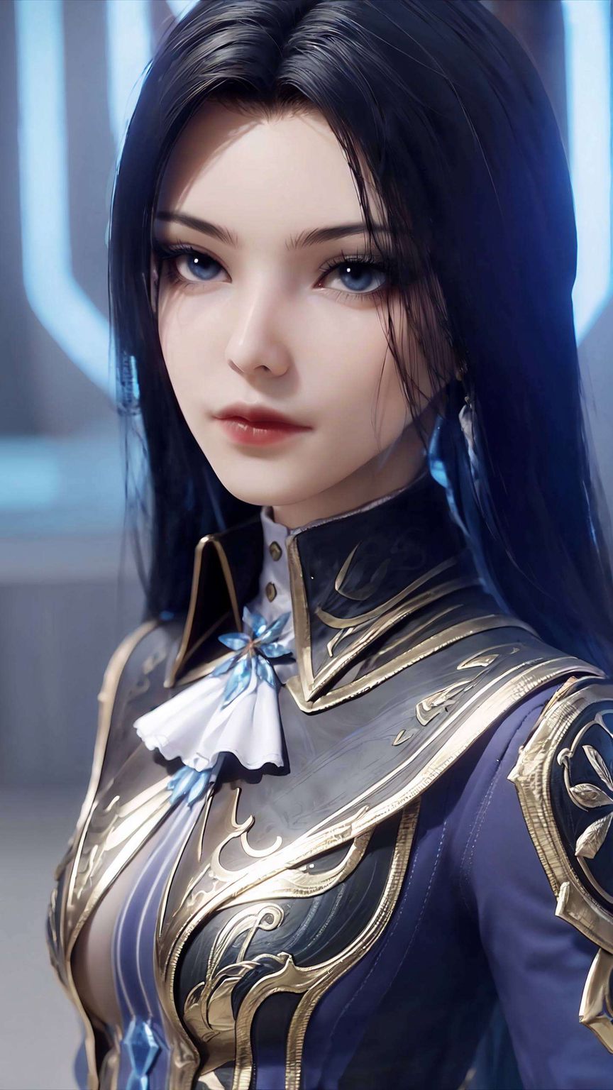 凌落宸巧妙运用对称构图