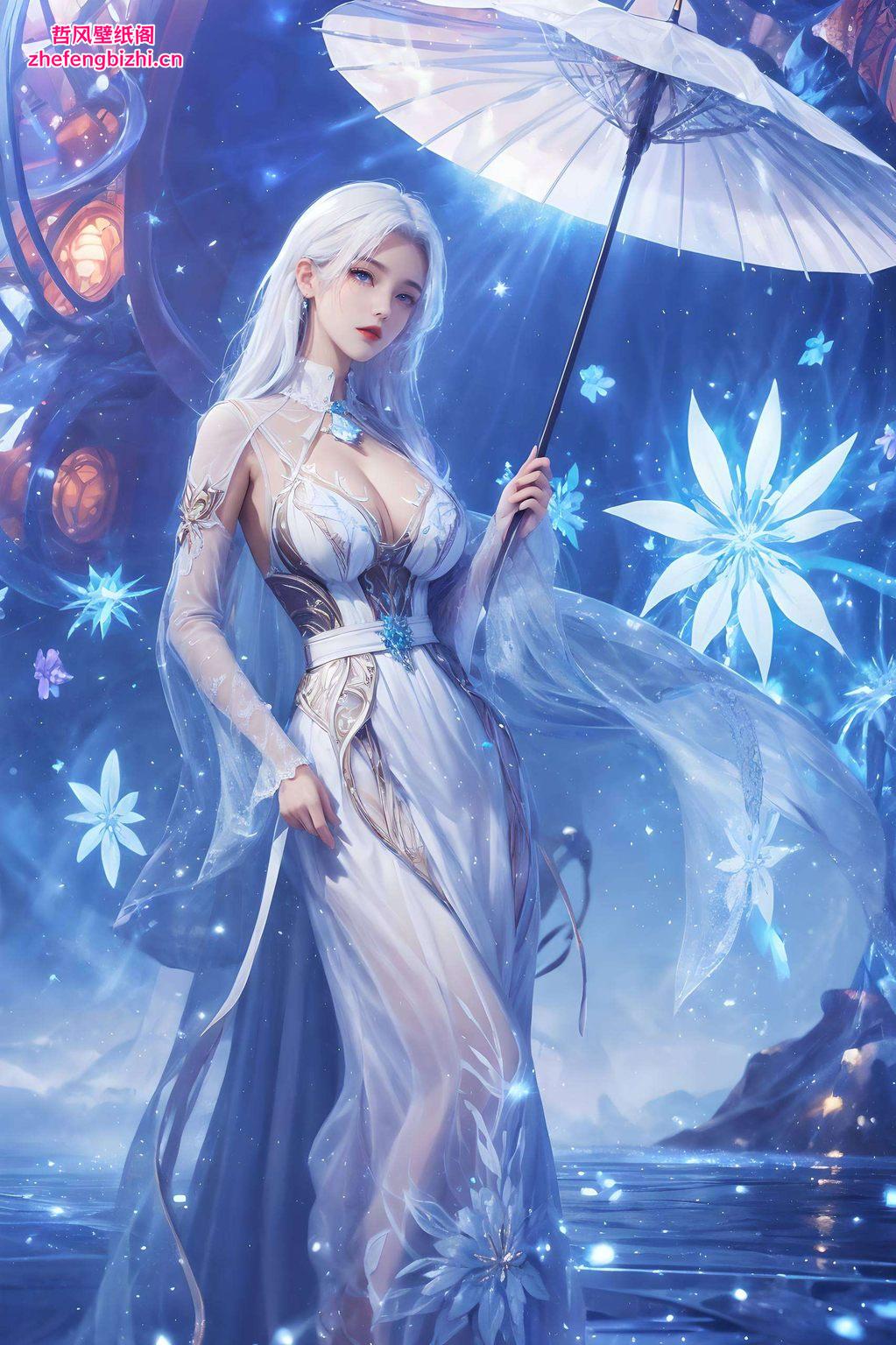 以动漫女神凌落宸的高清形象为灵感尽显艺术之美