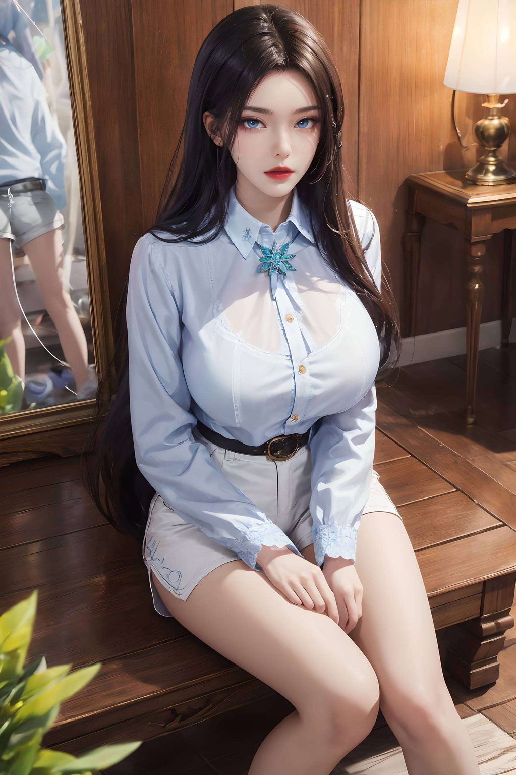 为你的手机带来独一无二的视觉盛宴这款超高清赛博朋克iPhone古风漫画壁纸