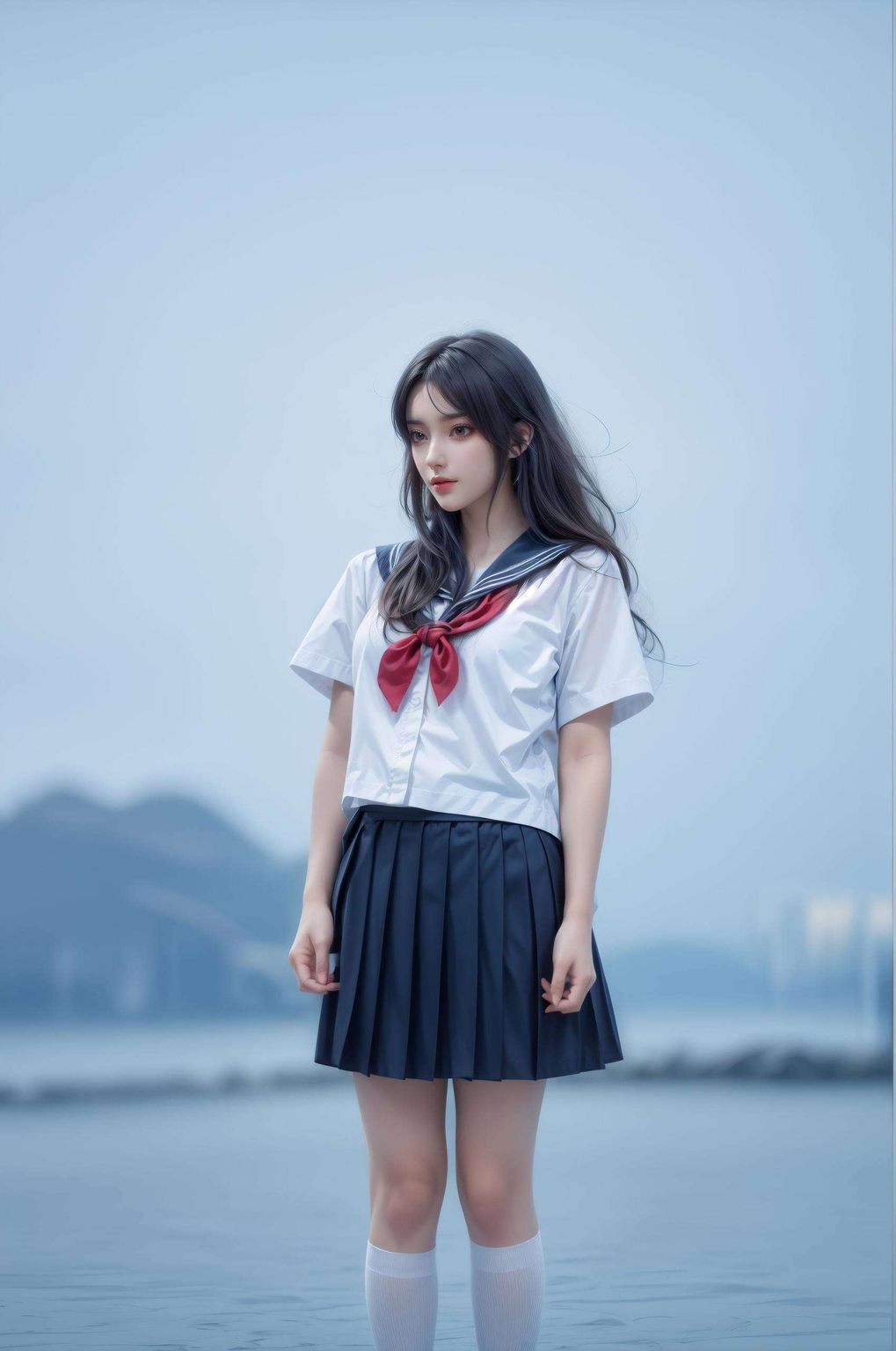 快来下载柳菲儿的动态壁纸让每一次启动电脑都仿佛与这位AI美女相遇