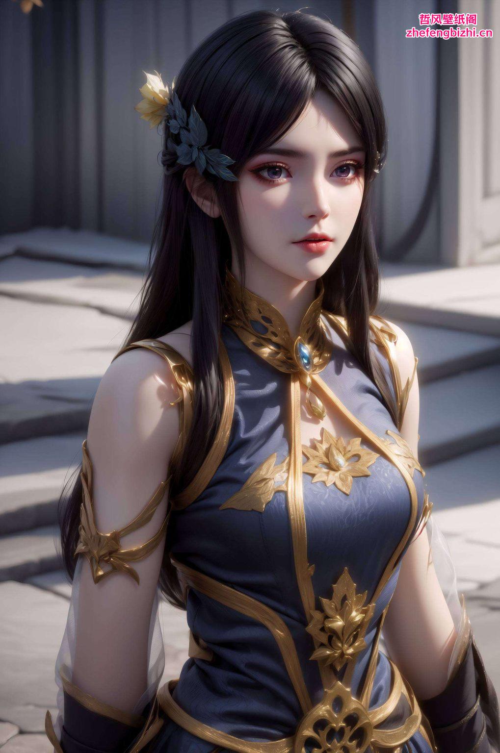 平板上的每一帧都是未来与传统的碰撞AI国漫壁纸带你穿梭时空