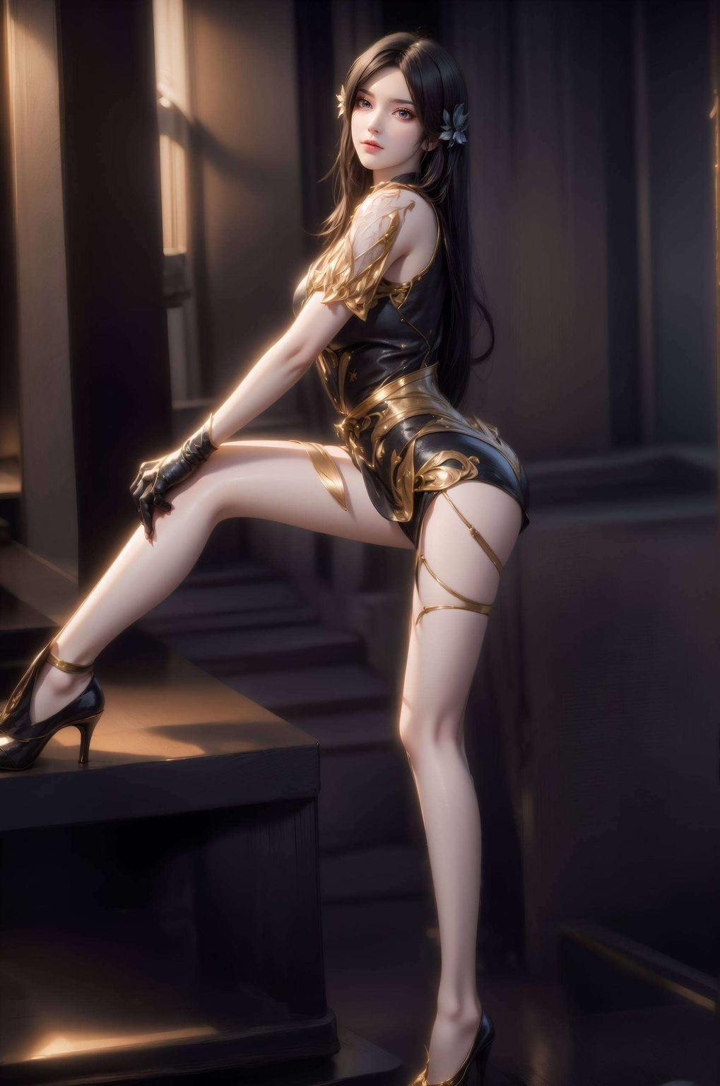 将她的魅力展现得淋漓尽致细腻笔触勾勒出柳菲的灵动身影