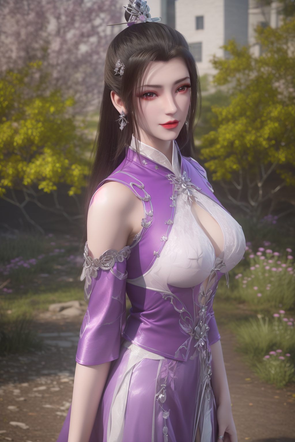 展现仙子灵动飘逸之美专为护眼设计