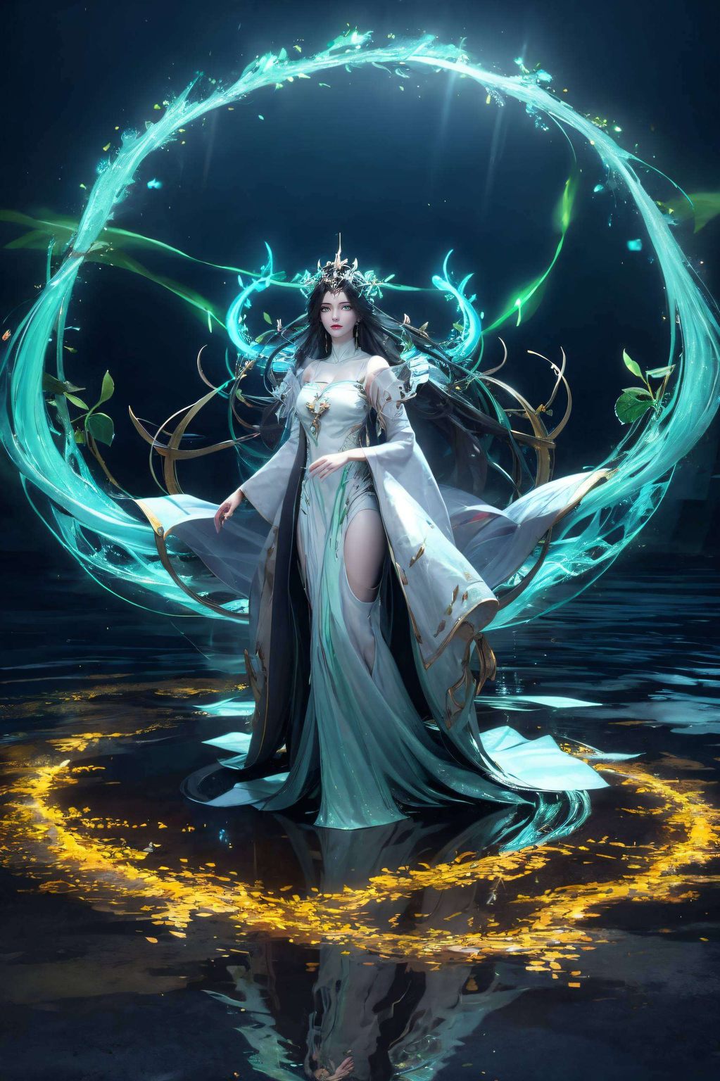 每一笔触都捕捉了他的飘逸与神秘高清壁纸映神韵