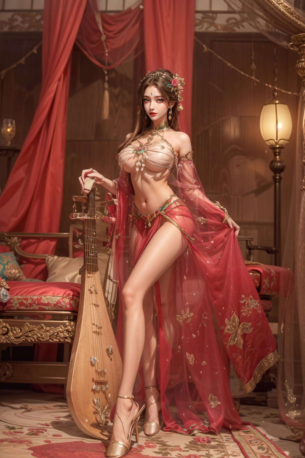 超清晰棋盘格背景映衬出非凡格调带你穿梭于古典与现代的奇幻世界