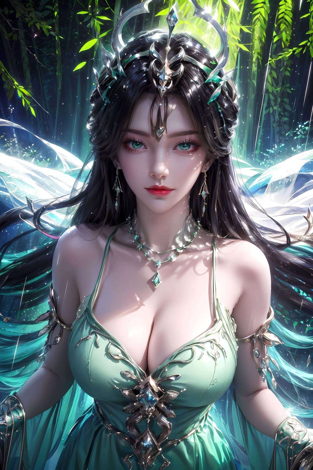 高清画质国漫美女背景