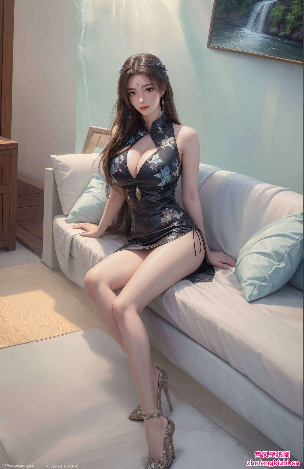 这位国漫美女柳神图鉴婉约动人