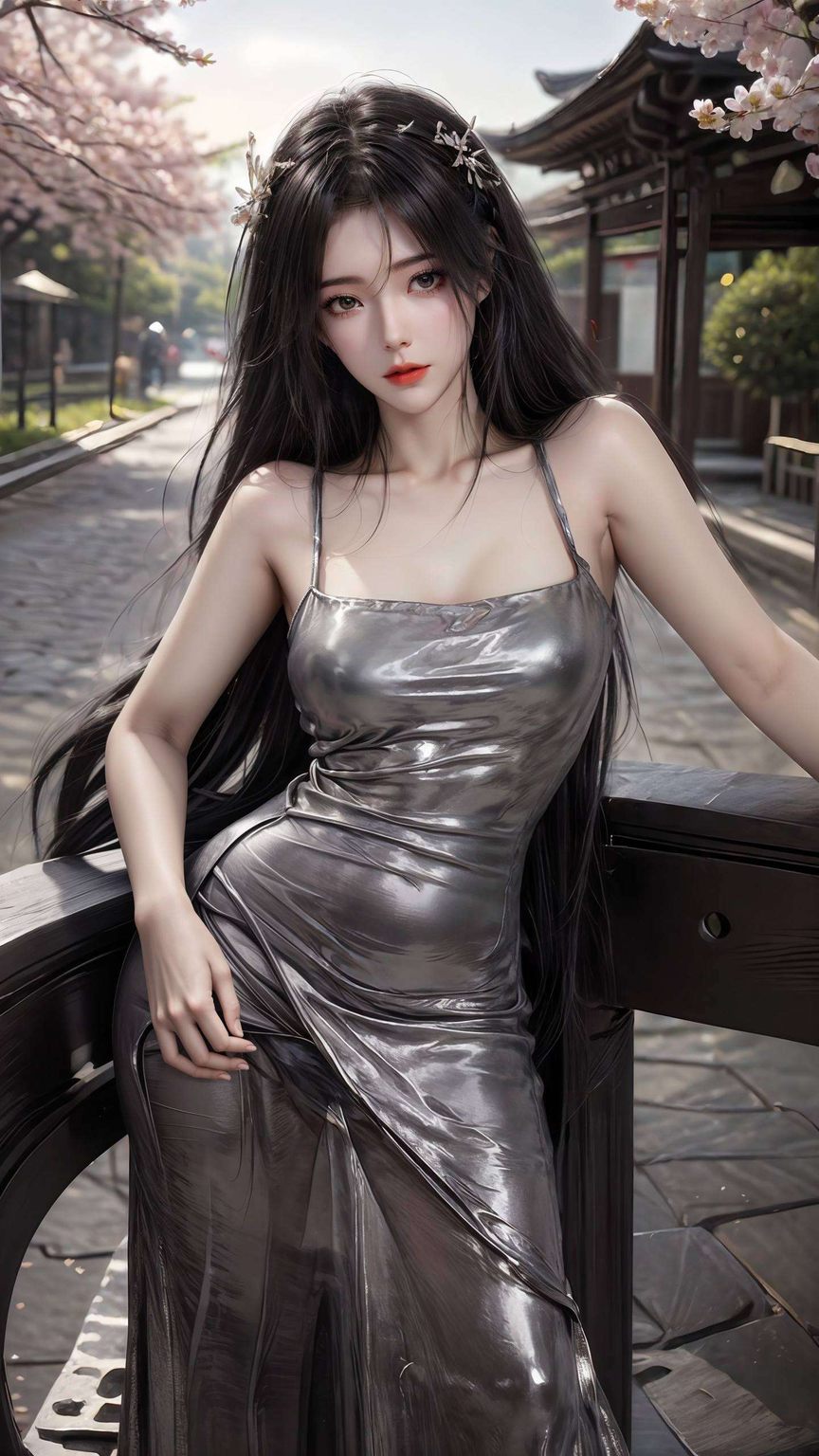 高清全屏这款以柳神睡衣为主题的Ins风高清壁纸