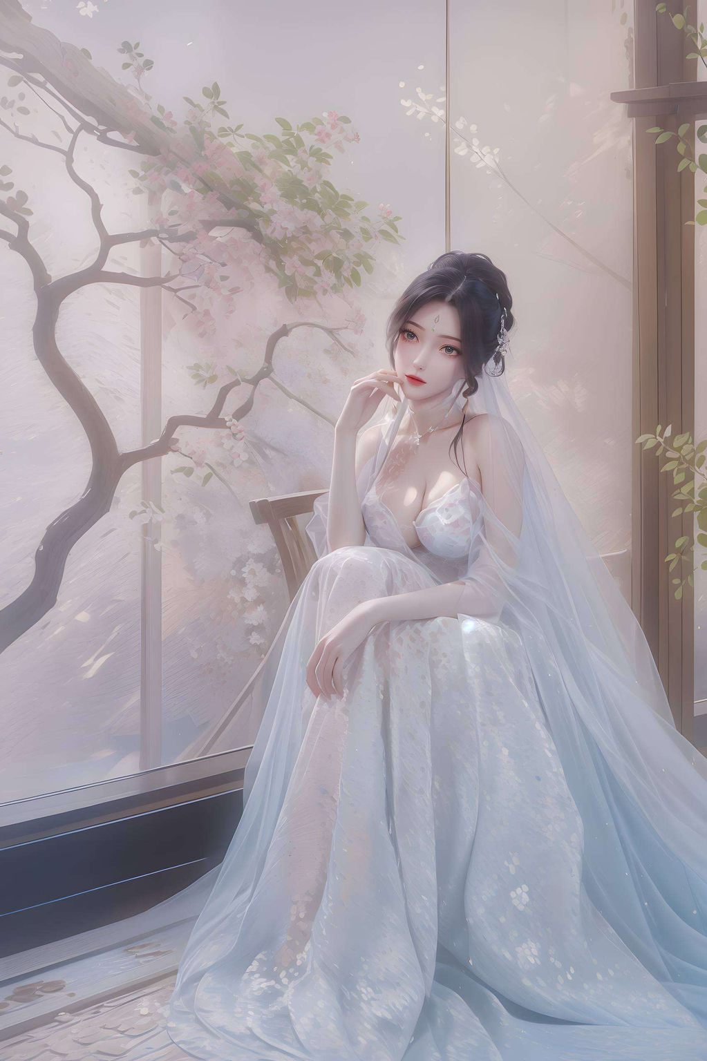 国漫美女高清极致简约而不失风采