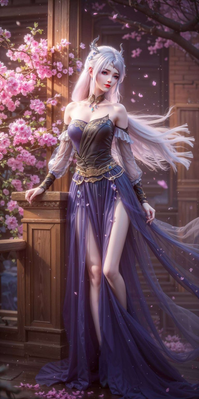 将国漫美女的柔美风华与1080p高清画质完美融合伤感中带着一丝静谧