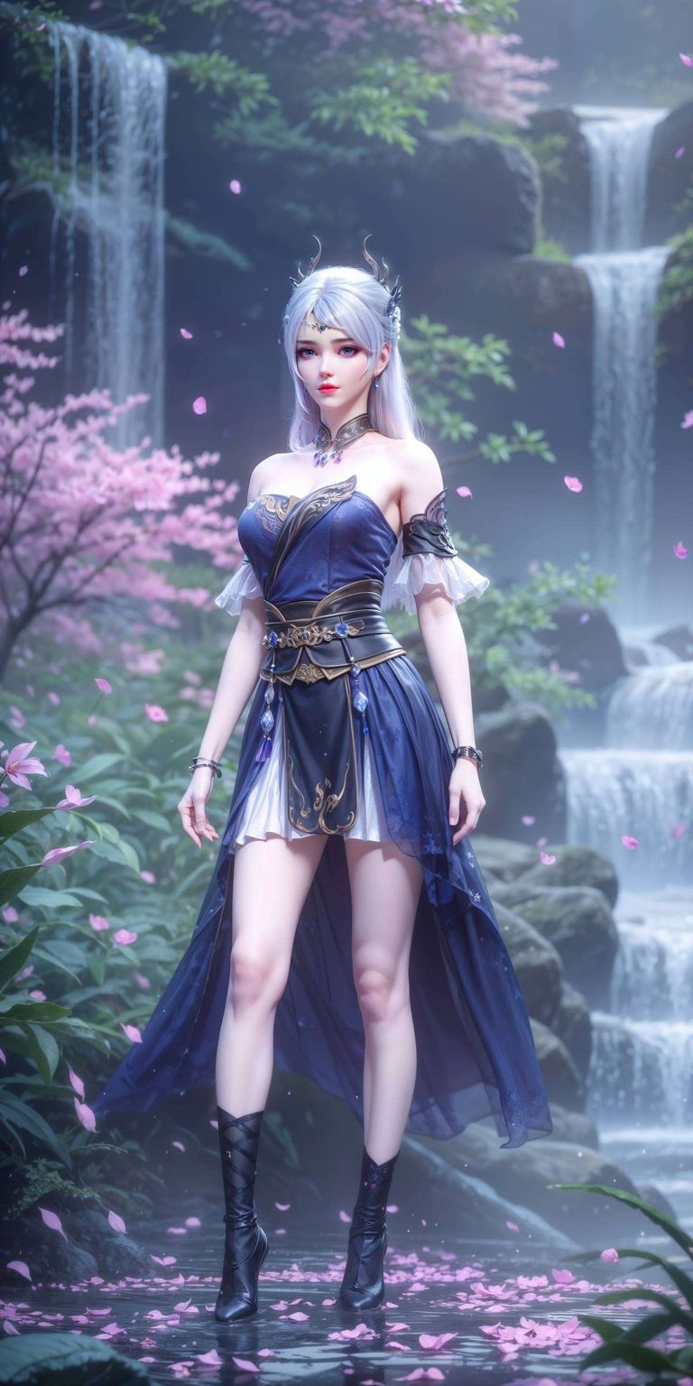 以国漫美女的独特魅力绘制出令人心动的艺术风采