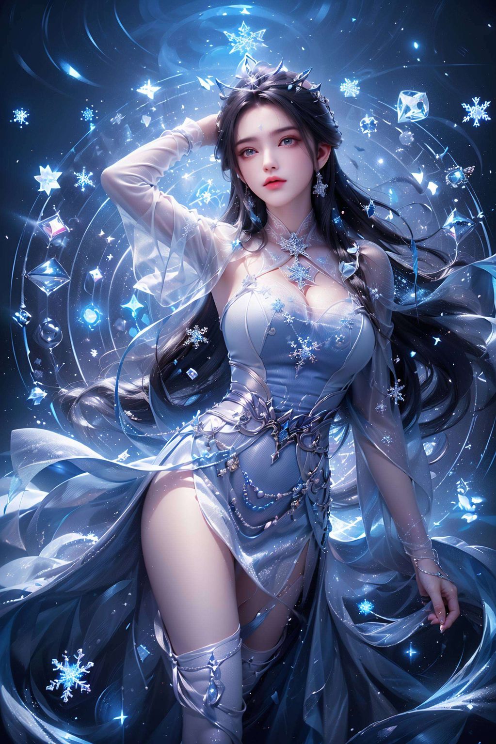 这款古香古色的国漫女主壁纸带你穿越至仙侠世界