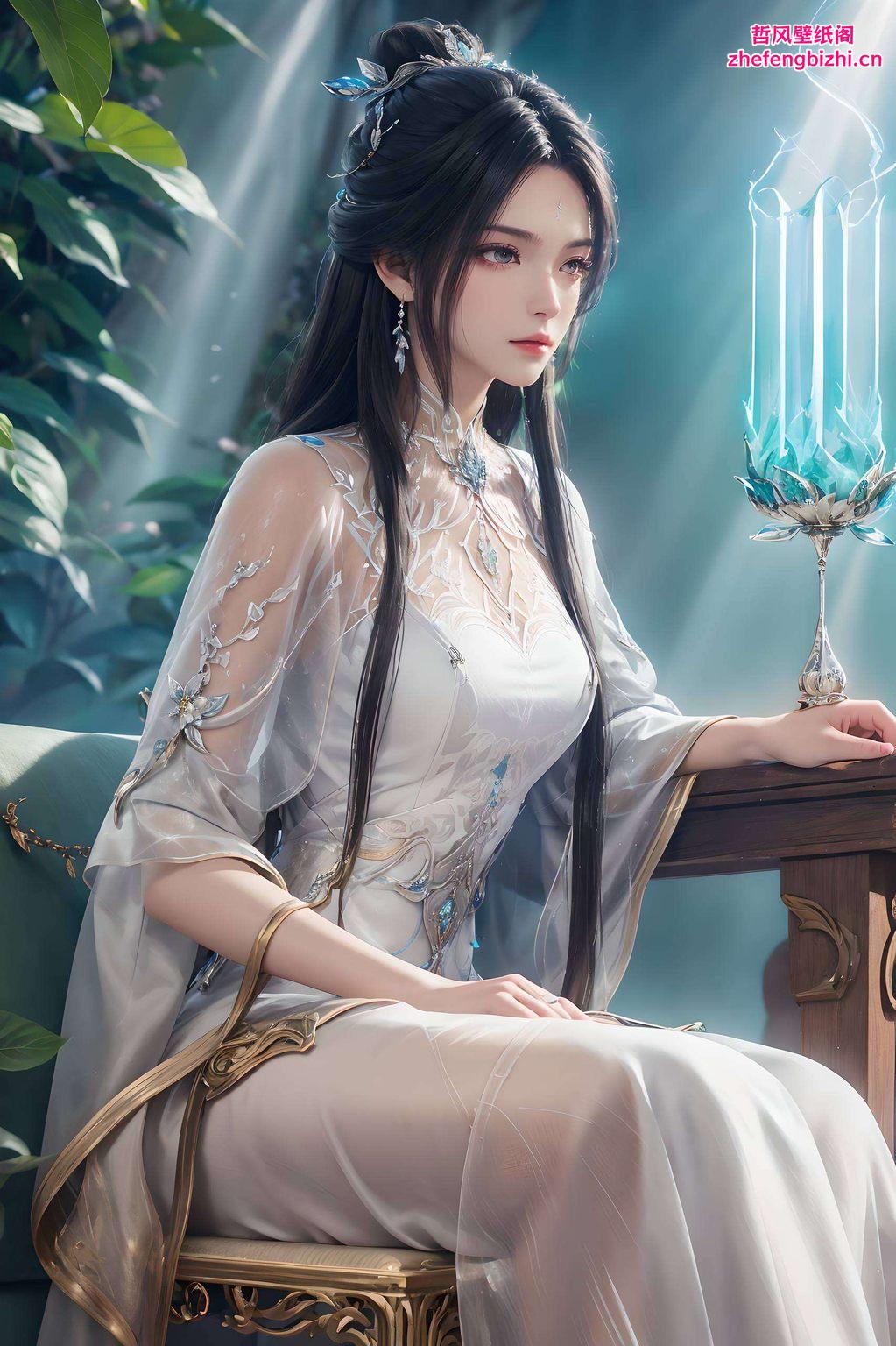 每一帧都仿佛在诉说着她的故事以陆雪琪的动漫动态形象为主题