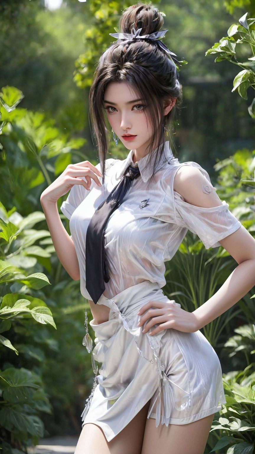 融合了陆雪琪漫画版的独特魅力高清AI人物神态素材